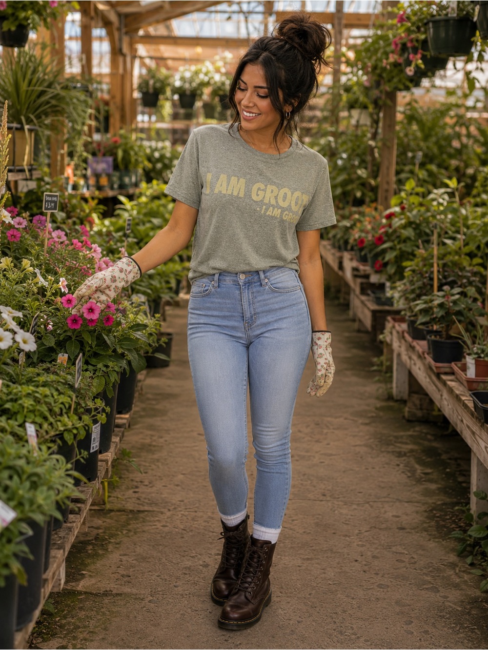 Marvel Guardians of the Galaxy “I Am Groot” Graphic Tee | Green Heather Shirt